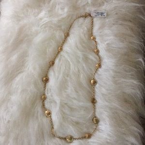 Macy’sGold long necklace